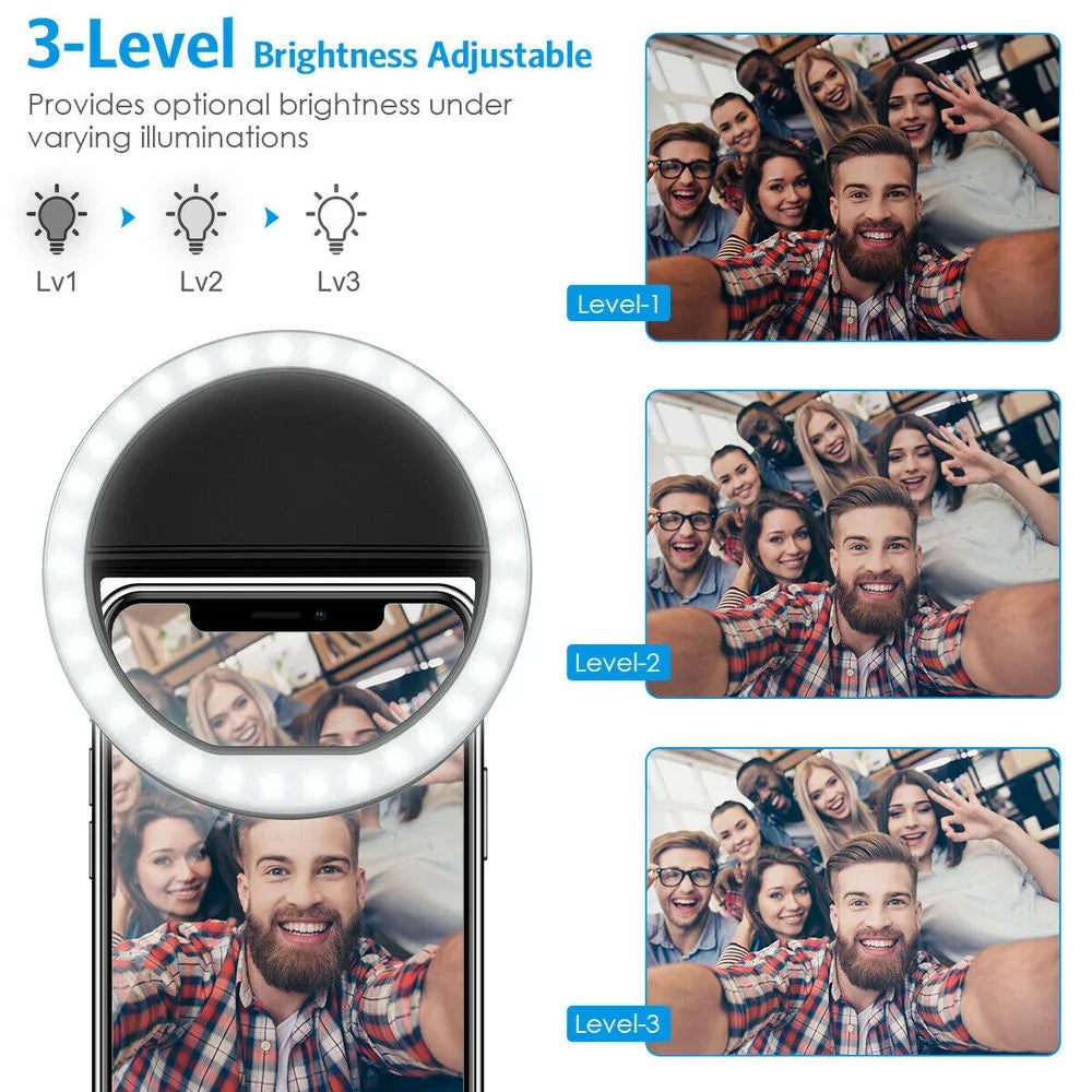 Pocket Glow Selfie Ring